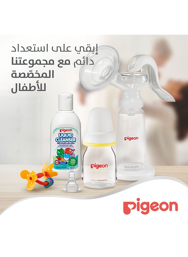 pigeon - وعاء عصير زجاجي 50 مل/2 أونصة - حلمات ذات رقبة رفيعة - متنوعة - Image 1