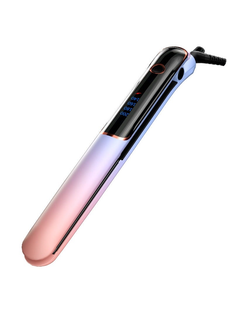 general 2-in-1 Ionic Hair Straightener & Curling Iron – Dual Styling with Ceramic Plates - Image 1