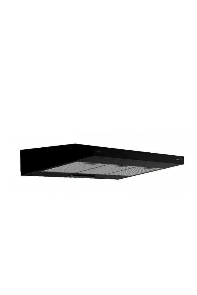 Hans Wall Mount Cooker HOOD 90 cm Max Air extraction 550 M³/h Two Motors three aluminum Filters and 2 Carbon filters Stainless Steel Black 