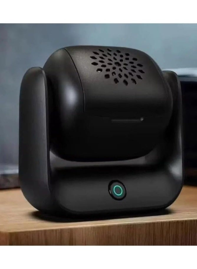 دينكس مبخرة كهربائية DENX DX1925، مبخرة محمولة قابلة لإعادة الشحن للبخور والعود، مزودة بغطاء قابل للتعديل بزاوية 90 درجة، ومؤشر LED، وتصميم سريع التسخين وخالي من الدخان، مناسبة للمنزل والمكتب والسيارة. - Image 2