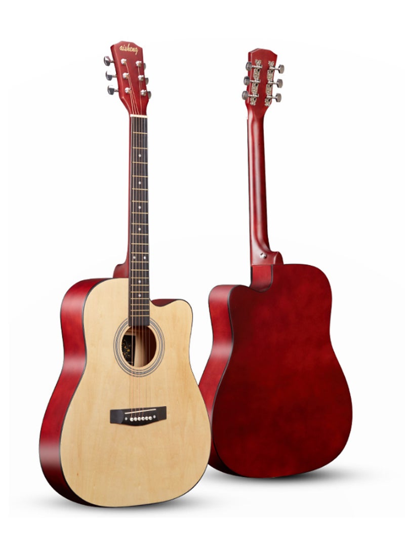 Sharpdo 41" Basswood Matte Guitar + 5 Accessories - Image 2