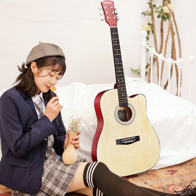 Sharpdo 41" Basswood Matte Guitar + 5 Accessories - Image 3