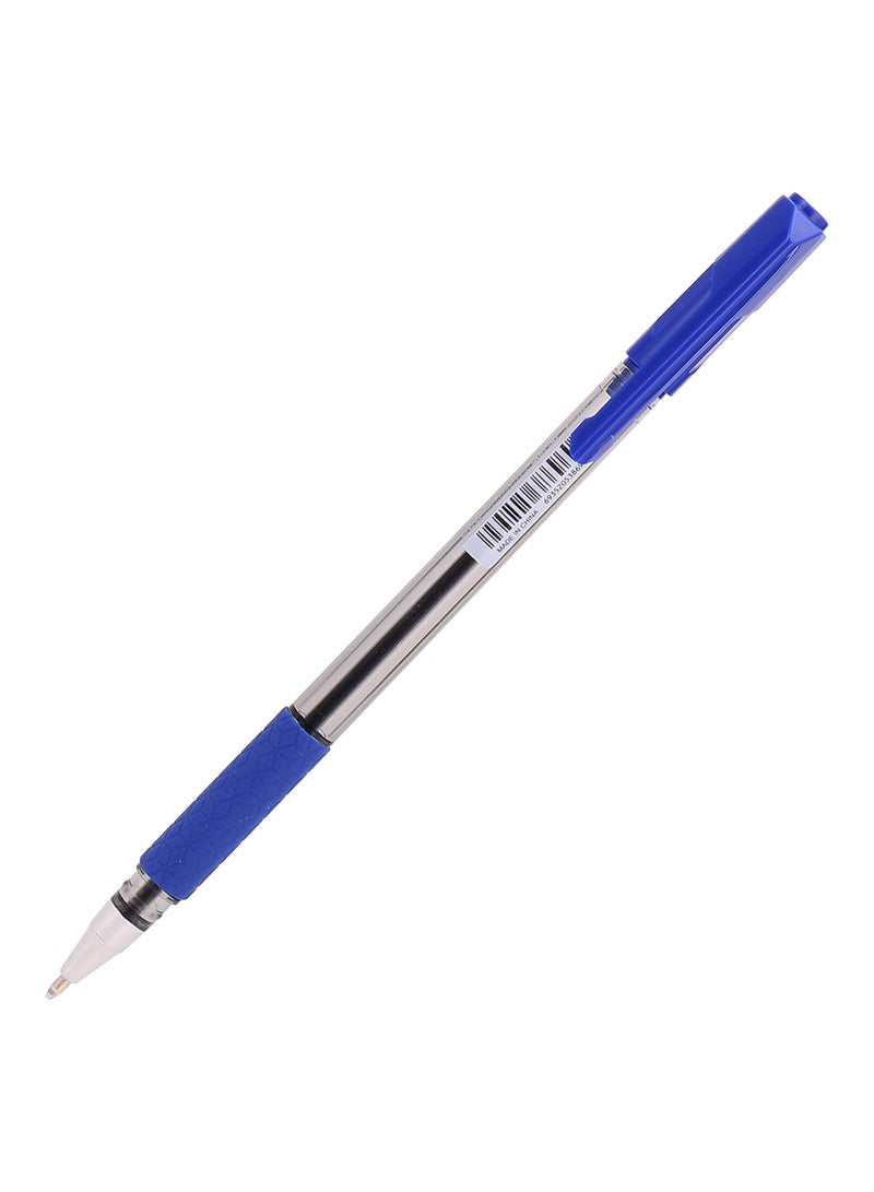 Deli Ball Pen 1.0 mm, Low Viscosity Ink for Smooth Writing Experience, for Note Taking, Drawing, Study, Set of 12 Pens, Blue - Image 2