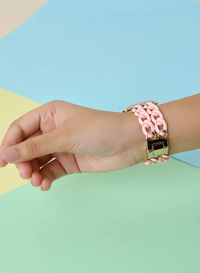 Haute Sauce  Triple Chain Watch Band for Women | Best Price UAE