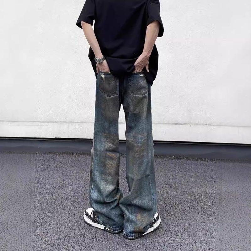 Unisex Casual Daily Denim Jeans - Image 5