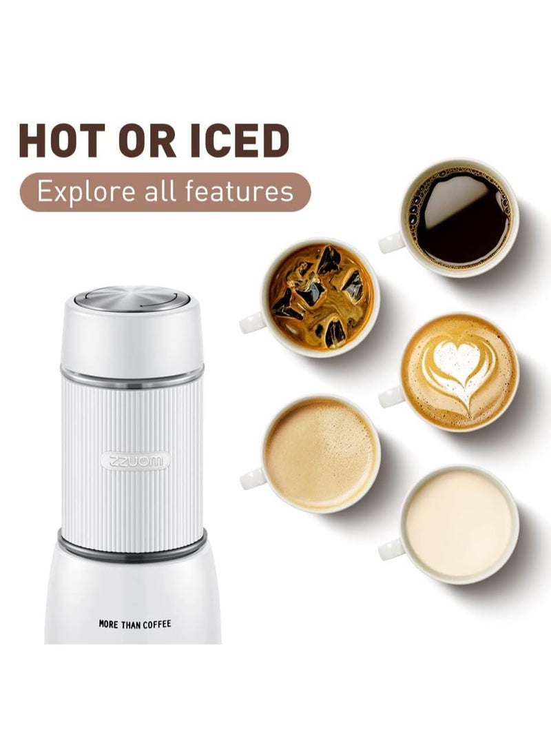 Gerenic Protable Espresso Machine, Compatible with Ground Coffee & Nespresso Capsules, 18 Bar Pressure for Rich Crema, Manual Espresso Maker, Perfect for Travel, Camping, Hiking - Image 2