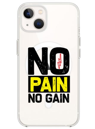 Magnetic Case for iPhone 14 Plus 6.7-inch Compatible with MagSafe Wireless Charging, Shockproof Phone Bumper Cover No pain No gain copy - pzsku/ZC2883B9FD2DECA193FB3Z/45/_/1700219996/3f5547c8-4cb1-442f-9845-95dc13dcab85