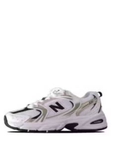 New Balance New 530 White/Gold/Black Retro MR530 Unisex Shoes  - Image 3
