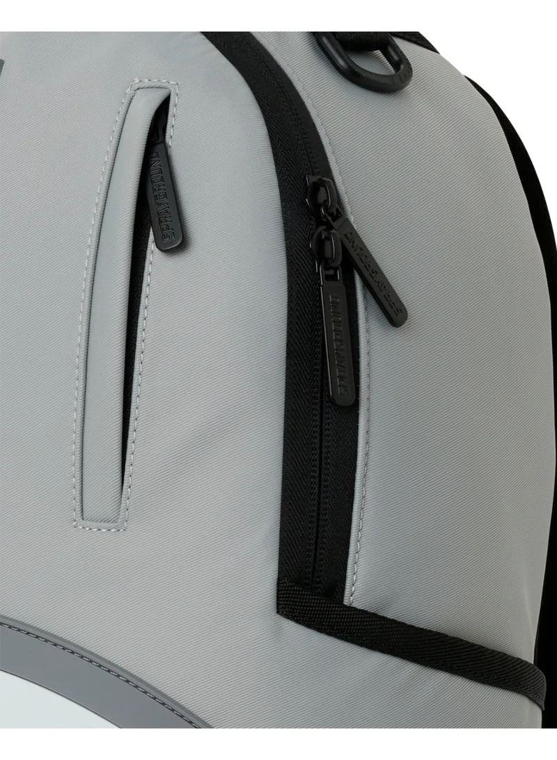 Sprayground  SHARK CENTRAL TONAL GRAY NYLON DLXS BACKPACK  | Best Price UAE