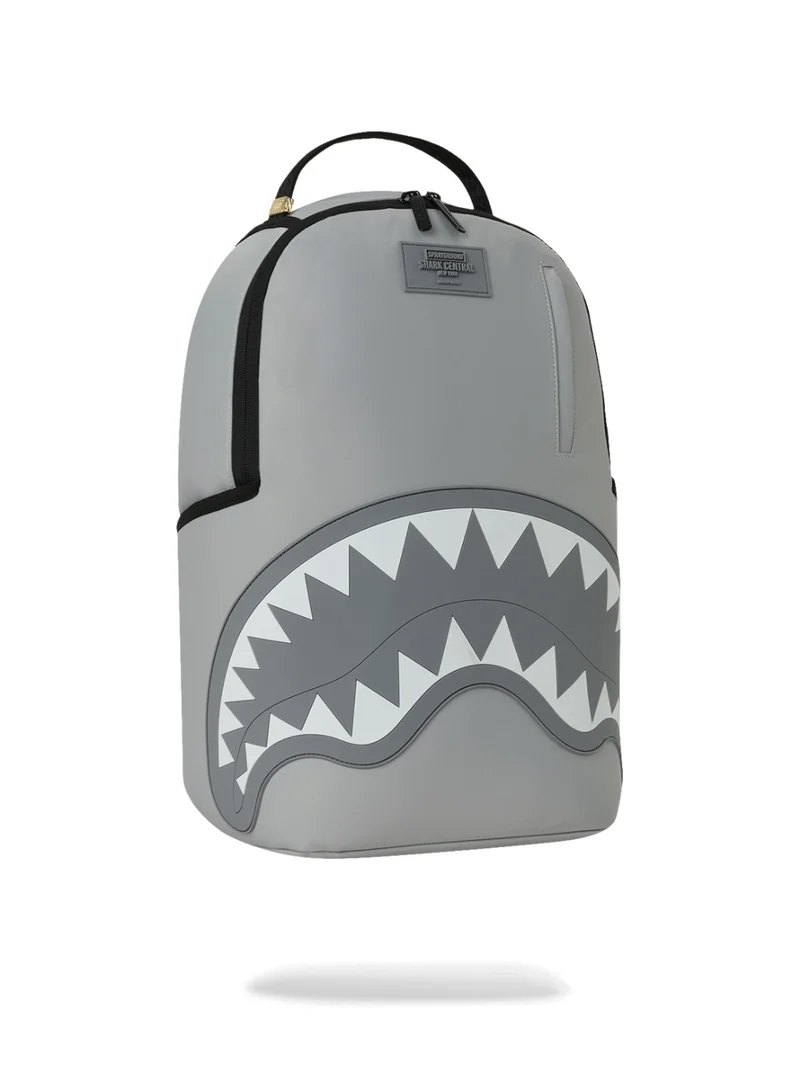 Sprayground SHARK CENTRAL TONAL GRAY NYLON DLXS BACKPACK