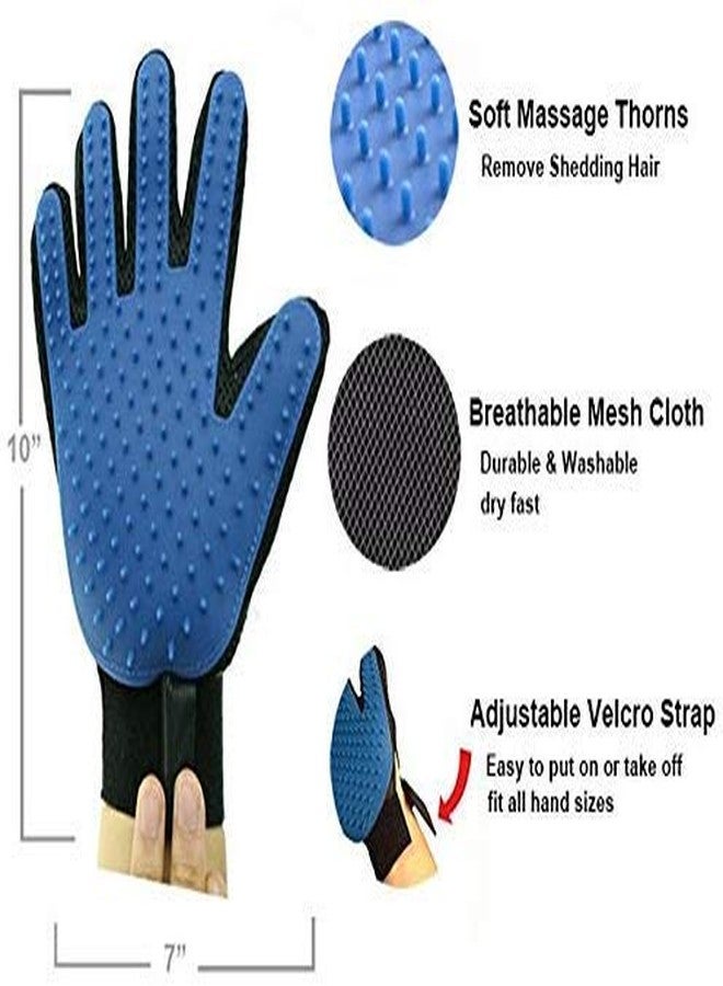 Tilak Venture Pets Grooming Deshedding Massaging Bath Glove for Dogs and Cats - Image 4