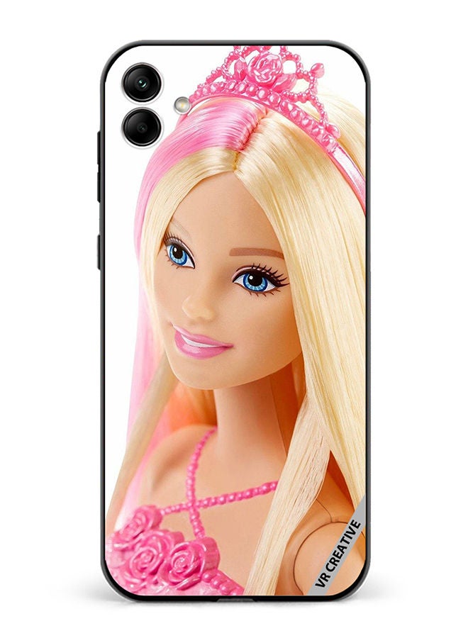 VR CREATIVE Protective Case Cover For Samsung Galaxy A04 Barbie With Hair Design Multicolour - Image 1
