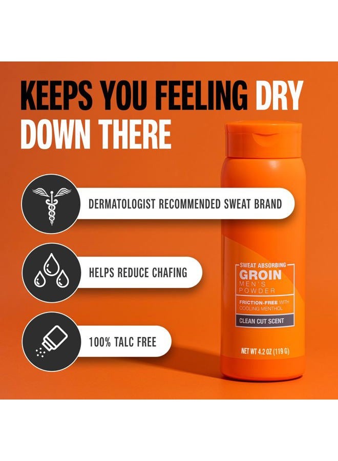 Carpe Sweat Absorbing Groin Powder (For Men) - Designed for Maximum Sweat Absorption - Mess and Friction Free, Stop Chafing - Image 2