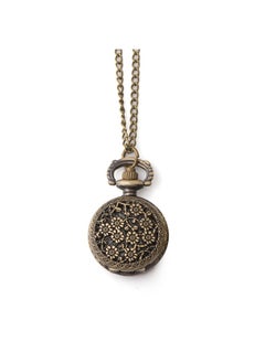 Vintage Metal Analog Pocket Watch Unisex Casual Style