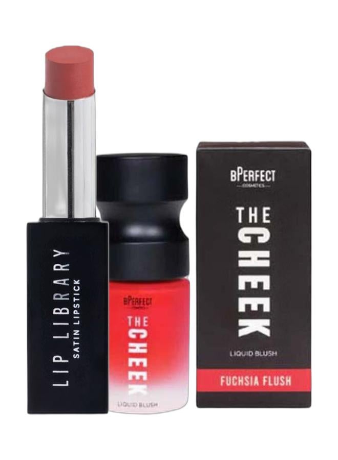 BPERFECT مجموعة بي برفكت كيس ريدي – أحمر شفاه + بلسم - Image 1