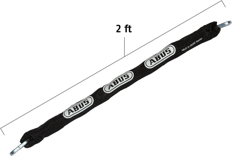 Abus Hardened Steel 8KS/16 Thick Square Security Chain for Bikes, Containers, Trailers, ATV's, Motorcycles and Personal/Industrial Property (2') - Image 3