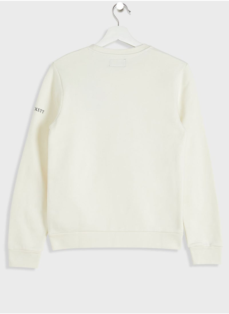Hackett - Kids Graphic Printed Sweatshirt - Image 1