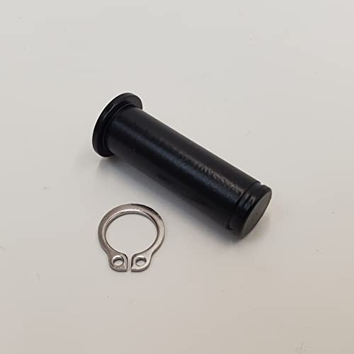 Billet Proof Designs Satin Black Clutch Lever & Brake Lever Pivot Pin Set with Stainless Snap Rings for 2008-2023 Harley Touring Models Electra Glide FLHT, Road Glide FLTR, Road King FLHR and Street Glide FLHX - Image 3
