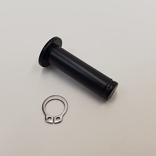 Billet Proof Designs Satin Black Clutch Lever & Brake Lever Pivot Pin Set with Stainless Snap Rings for 2008-2023 Harley Touring Models Electra Glide FLHT, Road Glide FLTR, Road King FLHR and Street Glide FLHX - Image 4