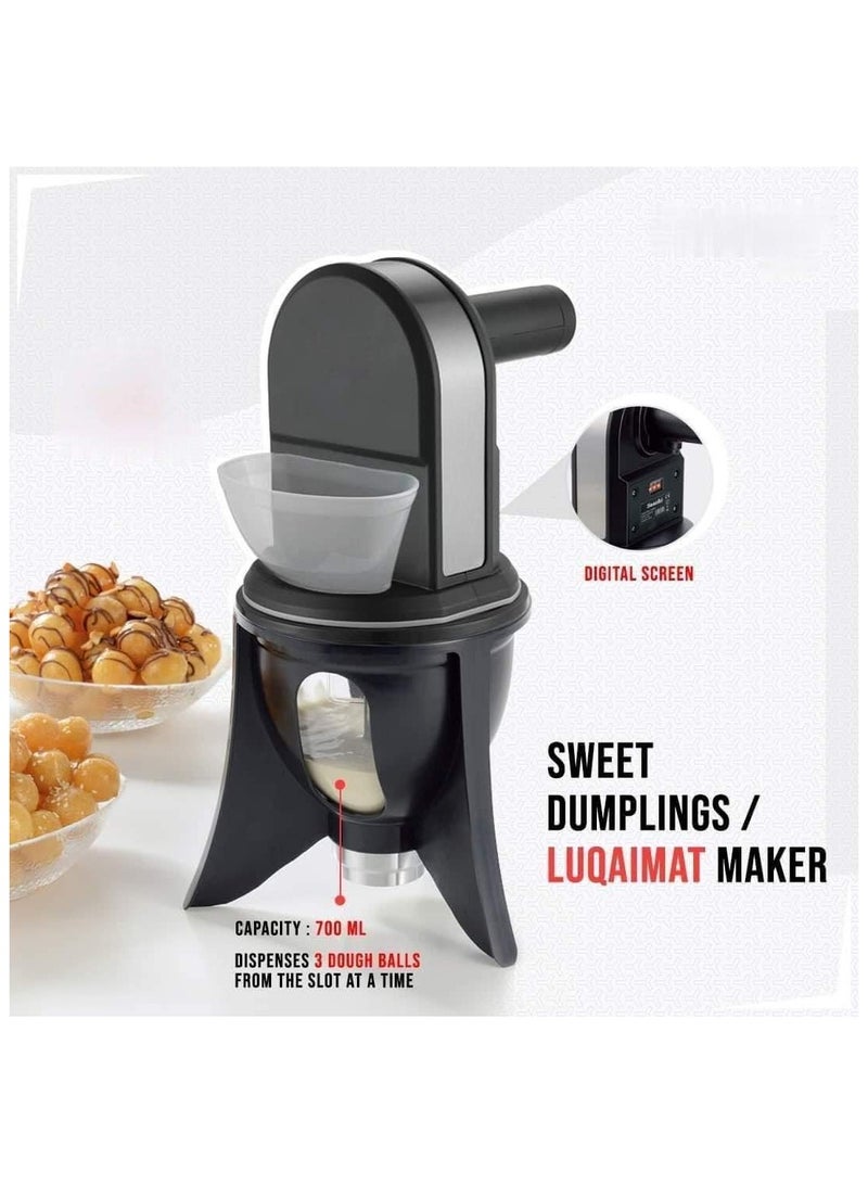 Electric Sweet Ball Maker, Small Automatic Luqaimat Machine, Meatball Maker Machine, Rice-Meat Dumpling & Fish Ball Making Forming Machine for DIY Lover  - Image 4