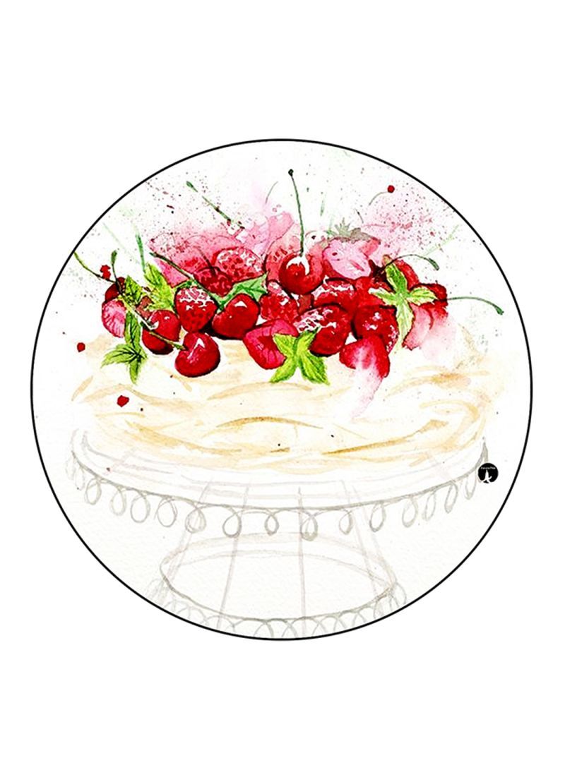 RKN Food Printed Mouse Pad Multicolour