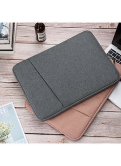 Generic Inner Bag For Apple Laptop 14 Air13.3 "pro Women's MacBook 12 Male 15 Protective Case-Color:Fabric Shockproof-Mysterious Black-Applicable Model:10 Inches (ipad9.7)  - Image 4