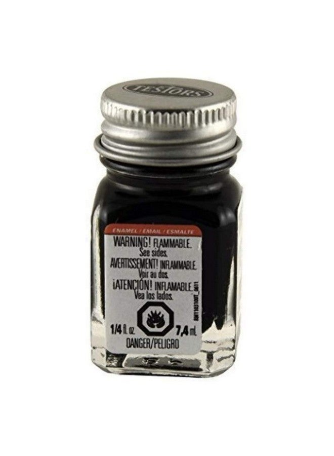 Testors Testor Corp. Enamel 1/4 Oz Flat Black Tes1149Tt Plastics Paint Enamels - Image 2
