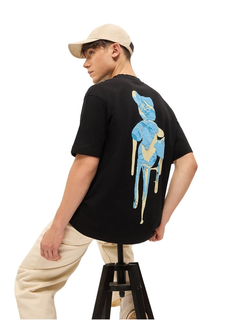 THE BEAR HOUSE Men’s Cotton T-Shirt – Soft, Breathable & Comfortable, Perfect for Casual Wear, Ideal for Everyday & Summer Wear  - Image 2