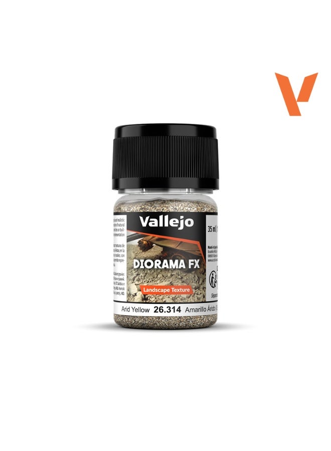 فاليجو LANDSCAPE TEXTURES 314-35 ml ARID YELLOW 0,5-2 mm - Image 1
