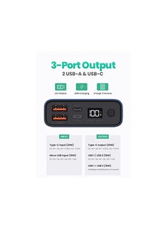 TOPK Power Bank, 20W Usb C Fast Charging 20000Mah Portable Charger, Pd3.0 Qc4.0 Battery Pack With Digital Display Powerbank Compatible With Iphone 13 Pro Max, Samsung, Huawei, Ipad, And More.…  - Image 4