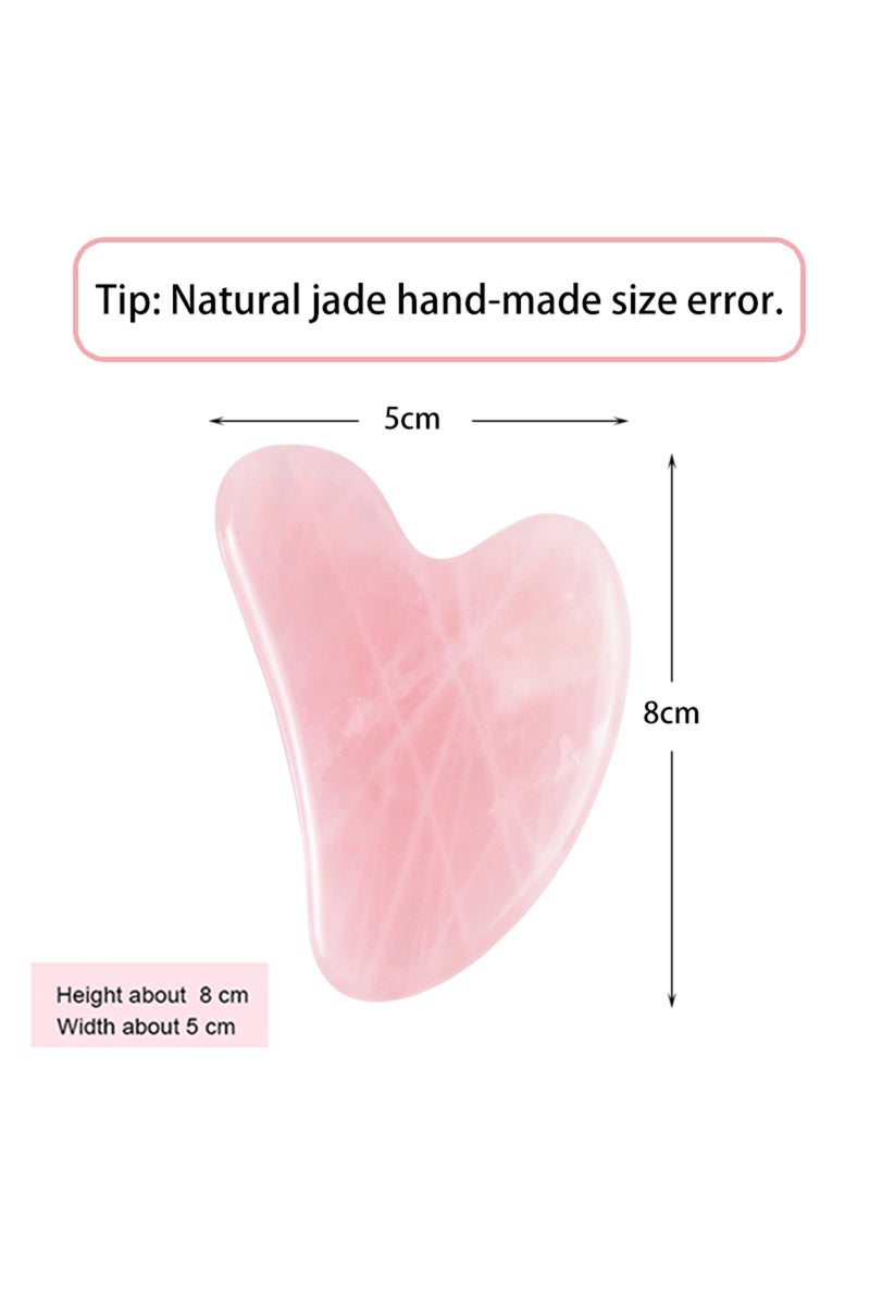 VIOLET Natural Stone GuaSha Jade Facial Beauty Scraping Massage Tools Firm Skin Care Face Gua Sha SP