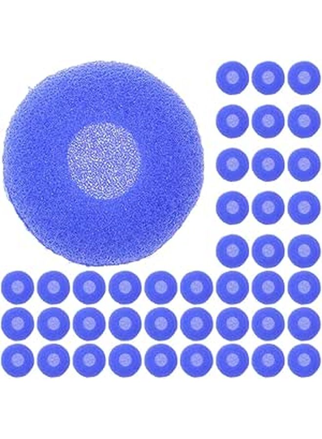 Blue Replacement Foam Earbud Covers 100pcs Soft Sponge Tips for Headphones - Image 1
