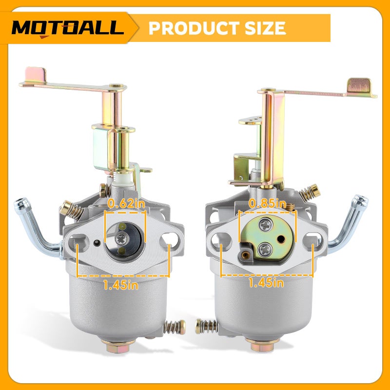 MOTOALL Carburetor Generator for Powermate 79CC 9" 3.5 FT-LBS Gas Edger PWLE0799 PWLE0799F2N Carb - Image 3