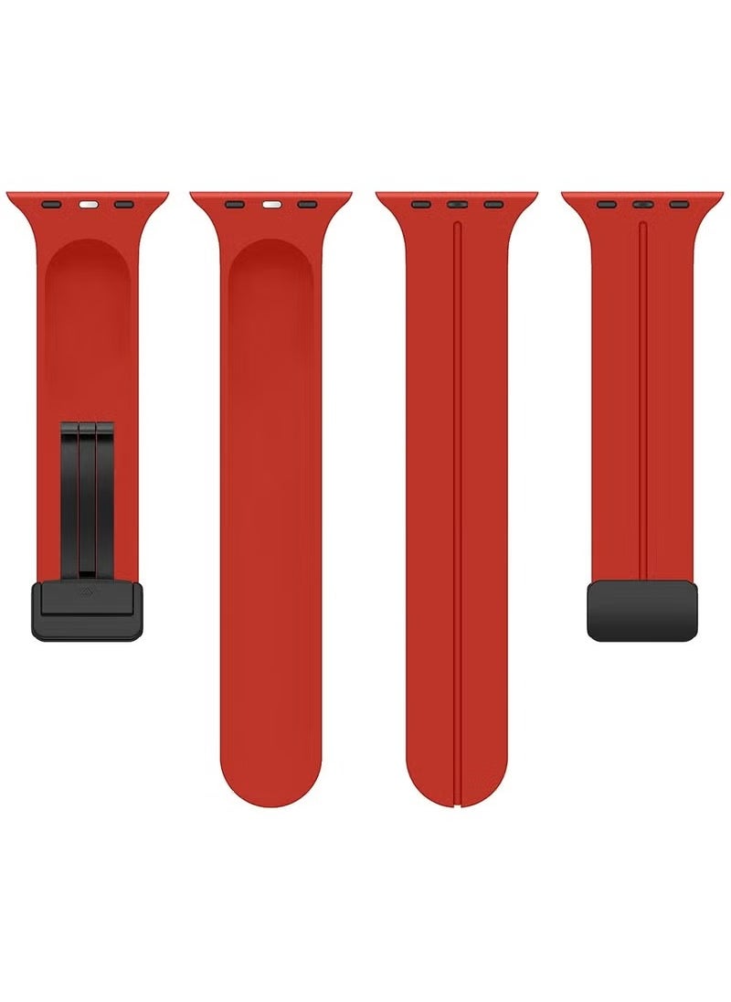 ELTRAZONE Apple Watch Band Compatible with 45mm & 49mm Models – Quick Release Soft Silicone Sport Strap for Men and Women – Skin Friendly, Sweat Resistant, Lightweight & Durable – Perfect for Fitness, Outdoor Activities, and Everyday Use – Comfortable and Stylish - Image 5