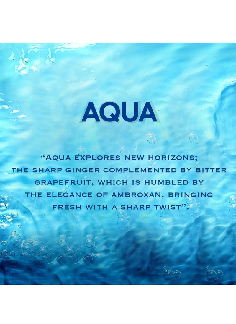 Naseem - Aqua Perfume Sweet Salty Water Aroma | Sharp Ginger & Bitter Grapefruit | Elegant Ambroxan | Fresh Fragrance with a Sharp Twist - 80ml - Image 1