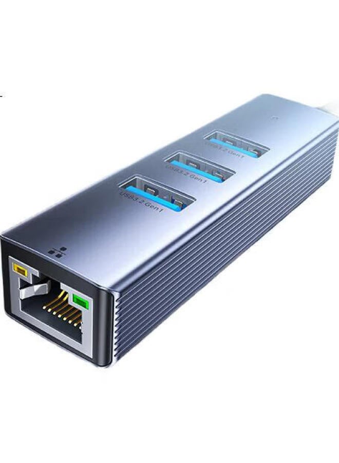 SAMZHE Usb3.0 To Gigabit Ethernet Type-C Hub Splitter Notebook Rj45 Network Cable Adapter Desktop Dock Ethernet Converter Universal Rhx23 - Image 2