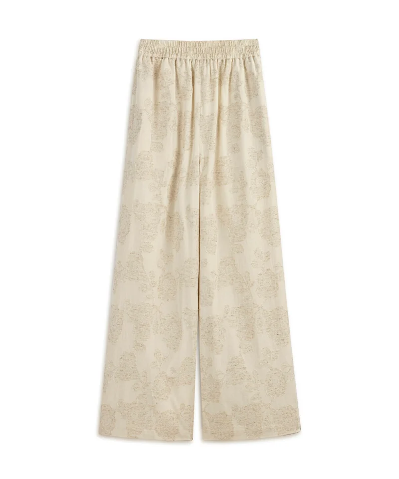 Ipekyol Wide-Leg Jacquard Trousers