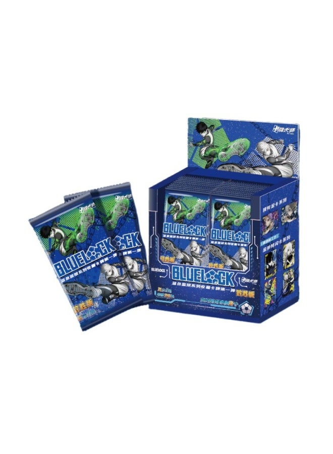 جولة البطاقات المنطقة المحرمة الزرقاء بطاقة قفل النجمة مجموعة الأحجار الأصلية بطاقة الإيقاظ حزمة القفل الأزرق السجن الأزرق