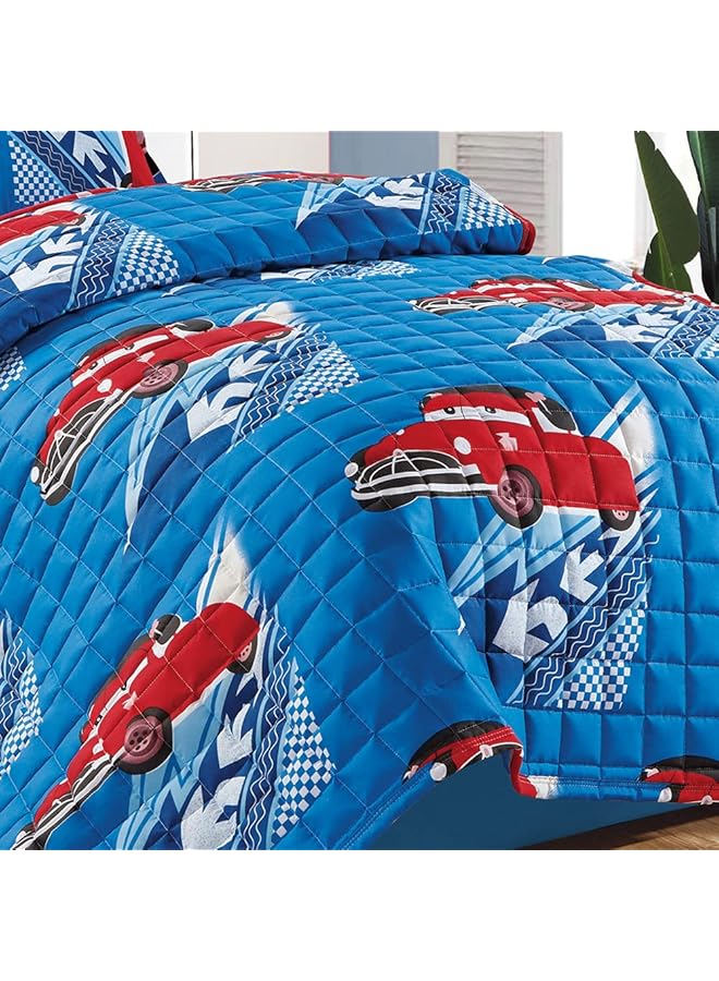 erorex Kids Compressed Comforter Set Reversible Bedding Set For Boys Soft Breathable 3Pcs Single Size 150 - Image 3