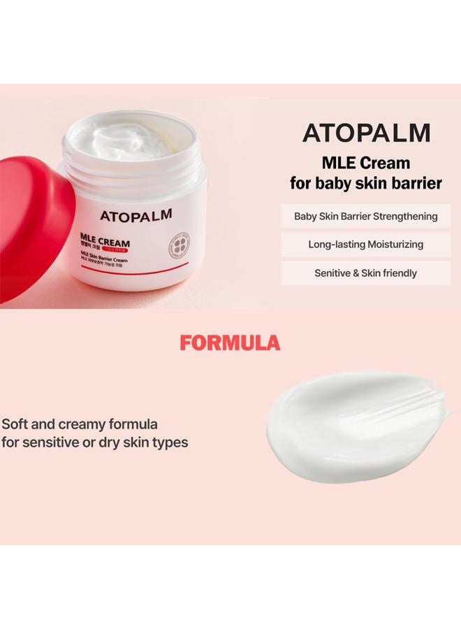 Atopalm MLE Eczema Cream | Premium Baby Lotion Newborn | Baby Face and Body Moisturizer for Skin Barrier | Moisturizing Facial Cream for Itchiness & Redness, Honest Baby Skincare | 2.2 fl oz (65ml) - Image 5