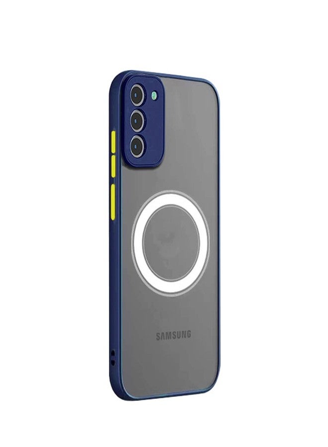 Doowear جراب Doowear Galaxy S20 FE مغناطيسي [يدعم شاحن Magsafe] لاسلكي، مقاوم للخدش والصدمات، شفاف غير لامع، يوفر حماية كاملة للكاميرا، غطاء هاتف نحيف ورفيع لهاتف Samsung Galaxy S20 FE 6.5 بوصة - أزرق - Image 1