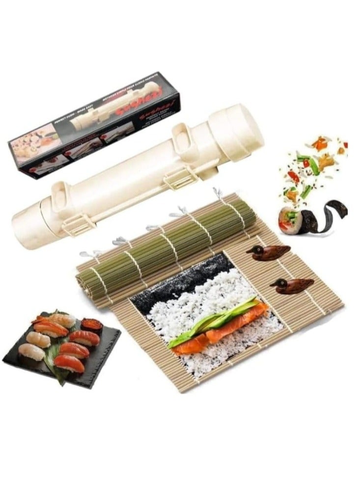الواحة-TH قالب السوشي الكل في واحد صانع السوشي DIY الأرز والسوشي الرول السوشي - Image 1