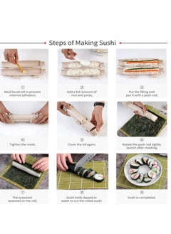 Sushi Mold All In One Sushi Maker DIY Rice&Sushi Roller Sushi Maker - pzsku/ZC289F2197EBB6D96185BZ/45/_/1699960698/a5dd3722-bcea-460c-a060-9182bf4cd1ff