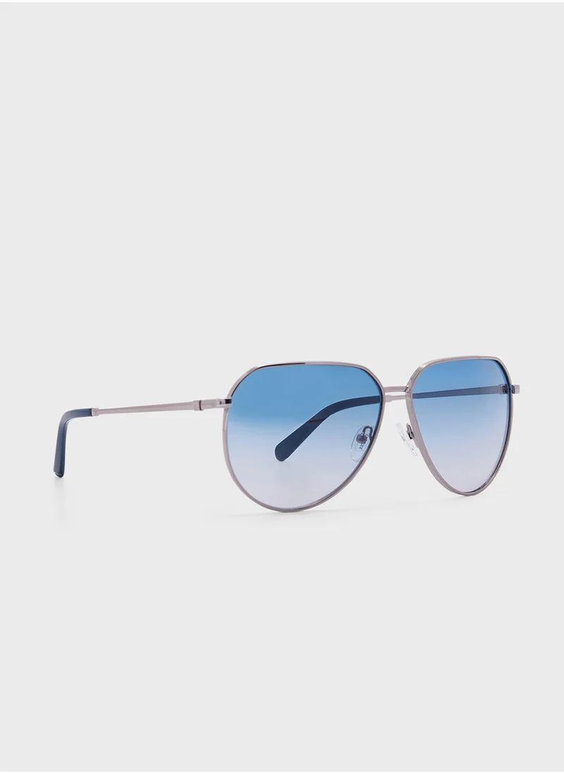 GUESS Uv Protected Aviator  Sunglasses