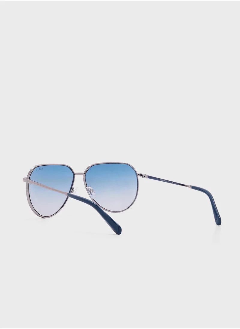 GUESS Uv Protected Aviator  Sunglasses