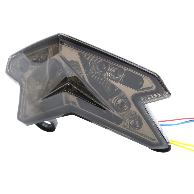 مصباح ذيل الدراجة النارية LED المتكامل مع المحار الخلفي مناسبة لـ KAWASAKI KCWDZ800/ZX6R 1315 (بني ذهبي) - Image 5