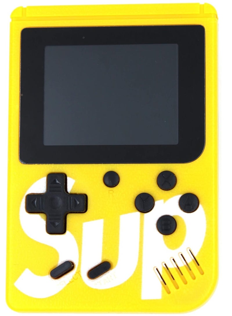 ELTRAZONE "PRIME TECH™ Yellow SUP Game Box Plus - 400-in-1 Retro Handheld Gaming Console" - Image 2