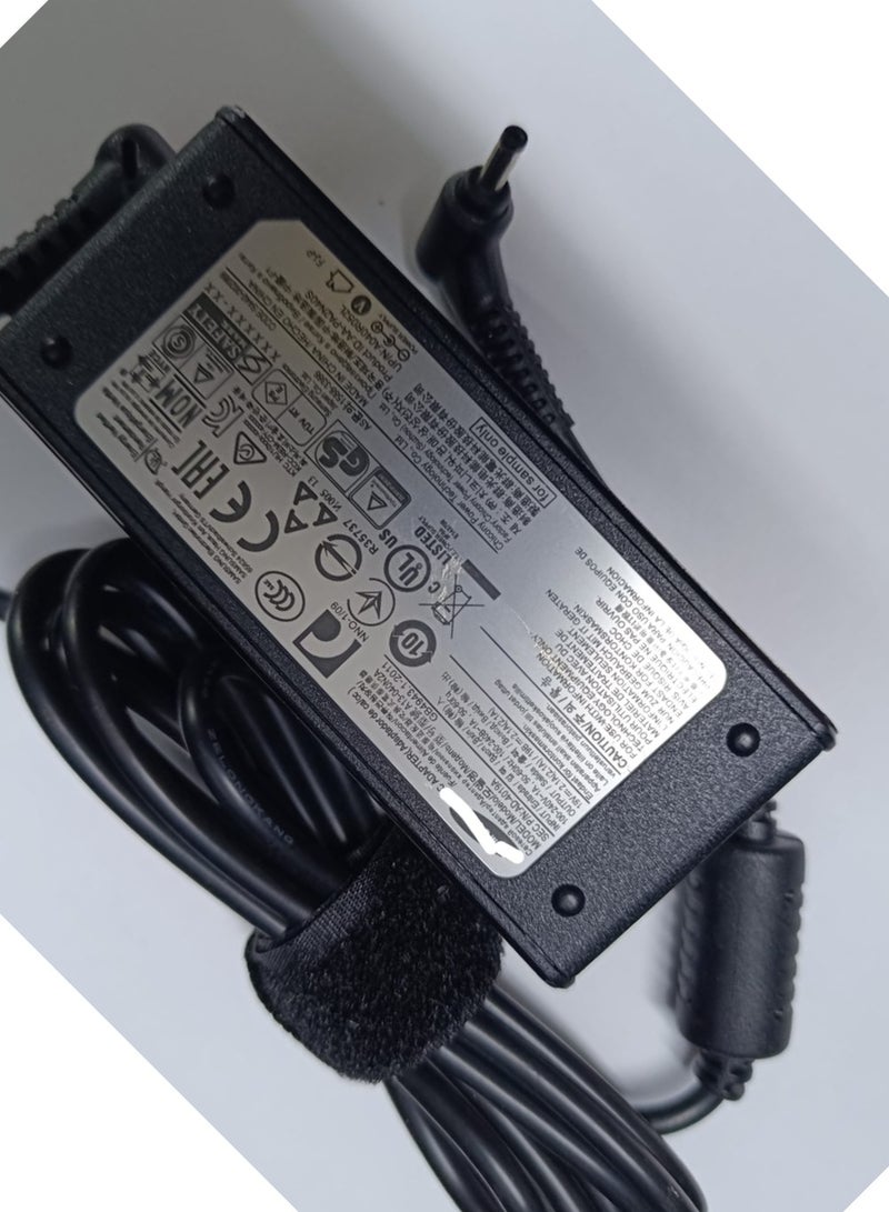 CS SAMSUNG Adapter Power Charger Laptop 19V 2.1A 40W -DC size 3.0 X 1.0 mm - Image 1