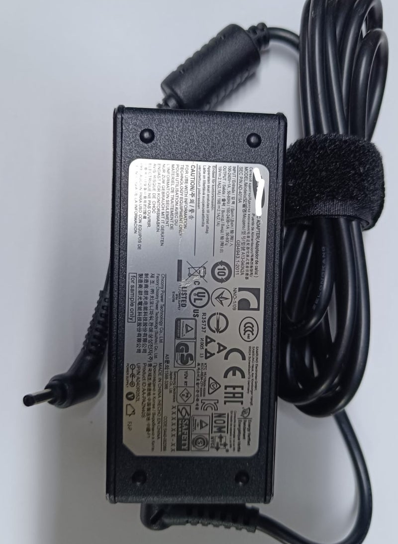 CS SAMSUNG Adapter Power Charger Laptop 19V 2.1A 40W -DC size 3.0 X 1.0 mm - Image 2