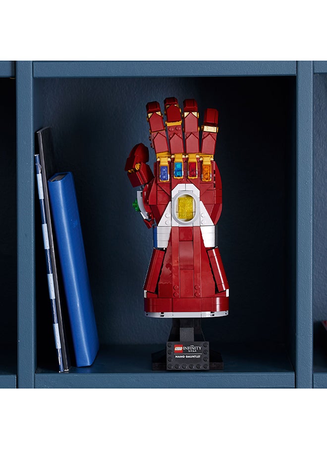 LEGO - Marvel Nano Gauntlet Collectible Building Kit; Replica Iron Man Gauntlet From Marvel Studios’ Avengers: Endgame Movie With Infinity Stones And Jointed Fingers; Gift For Adult Model-Makers (675 Pieces) 76223 - Image 1